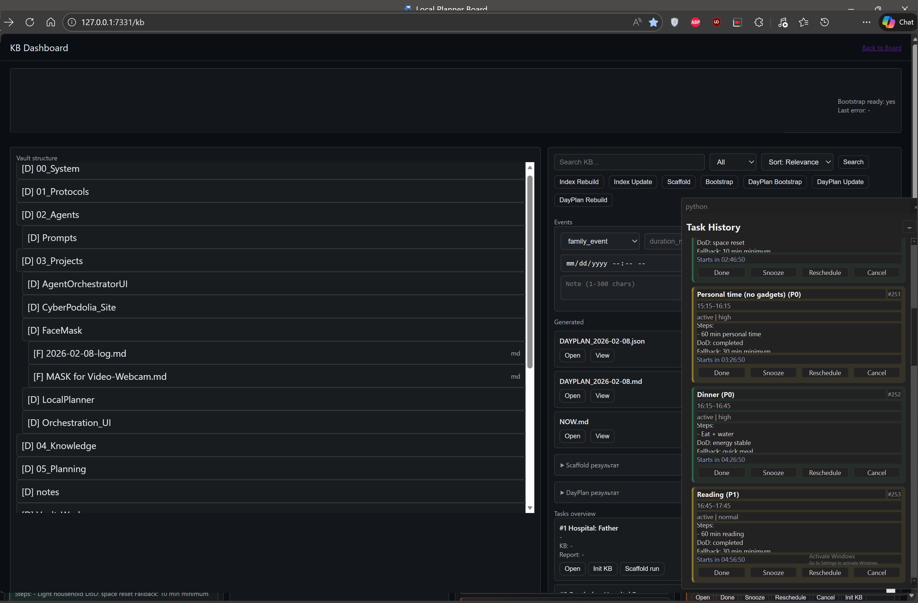 Local Planner screenshot 06